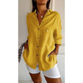 Chemise classique femme RL avec col doux et boutons - Formavella
