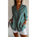 Chemise classique femme RL avec col doux et boutons - Formavella