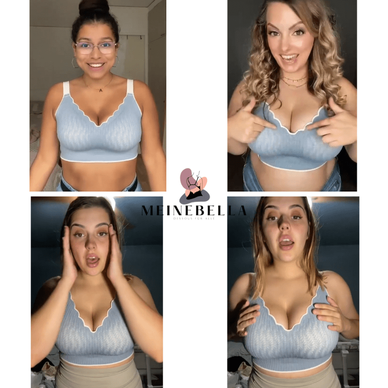 Formavella™ Soutien - gorge sans armature à encolure incurvée - Formavella