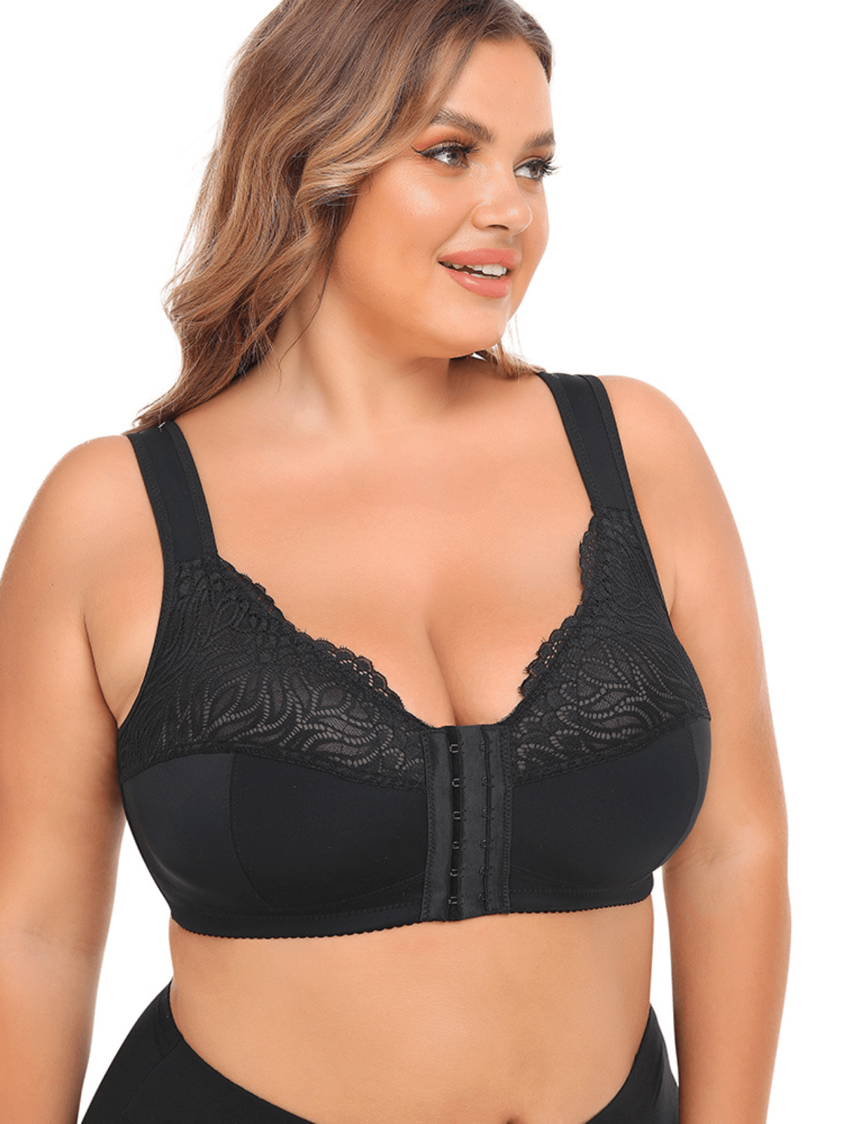 Formavella™ Soutien - gorge sans armatures avec dentelle et fermeture frontale - Formavella