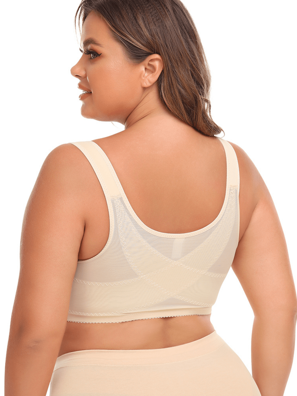 Formavella™ Soutien - gorge sans armatures avec dentelle et fermeture frontale - Formavella
