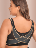 Formavella™ Soutien - gorge sans armatures avec dentelle et fermeture frontale - Formavella