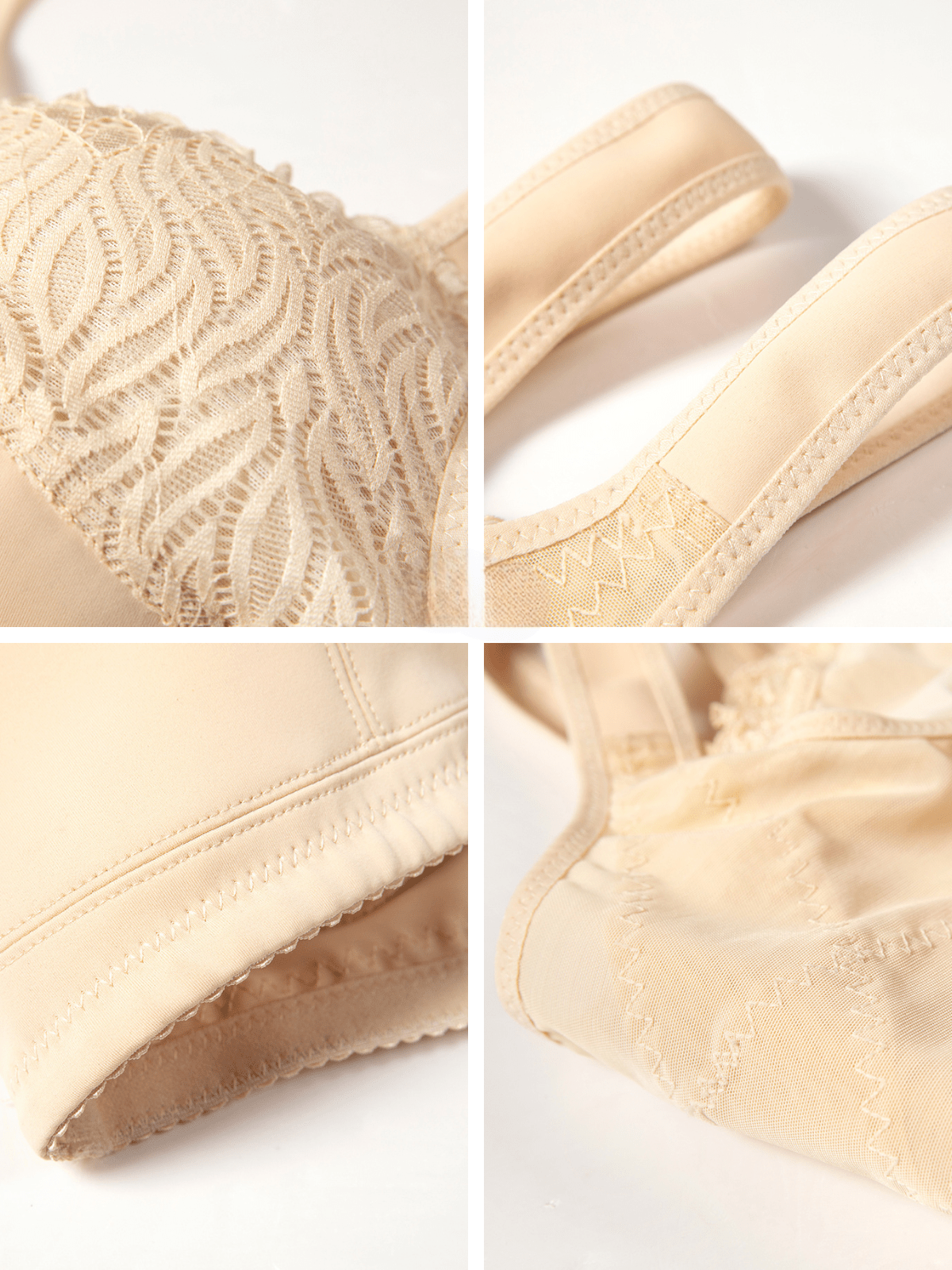 Formavella™ Soutien - gorge sans armatures avec dentelle et fermeture frontale - Formavella
