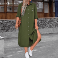🇫🇷 Paris Bleu – Robe Coupe Fluide - Formavella