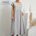 [Ralph Lauren] Robe ample en coton et lin - Formavella