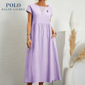 [Ralph Lauren] Robe ample en coton et lin - Formavella
