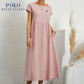 [Ralph Lauren] Robe ample en coton et lin - Formavella