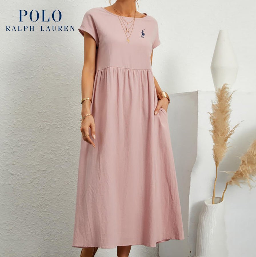 [Ralph Lauren] Robe ample en coton et lin - Formavella