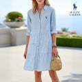 🇫🇷 Robe Chemise à Rayures – DESTOCKAGE - Formavella