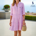🇫🇷 Robe Chemise à Rayures – DESTOCKAGE - Formavella