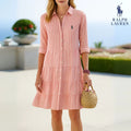 🇫🇷 Robe Chemise à Rayures – DESTOCKAGE - Formavella